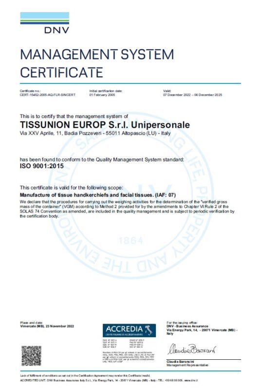 certificato iso ENG